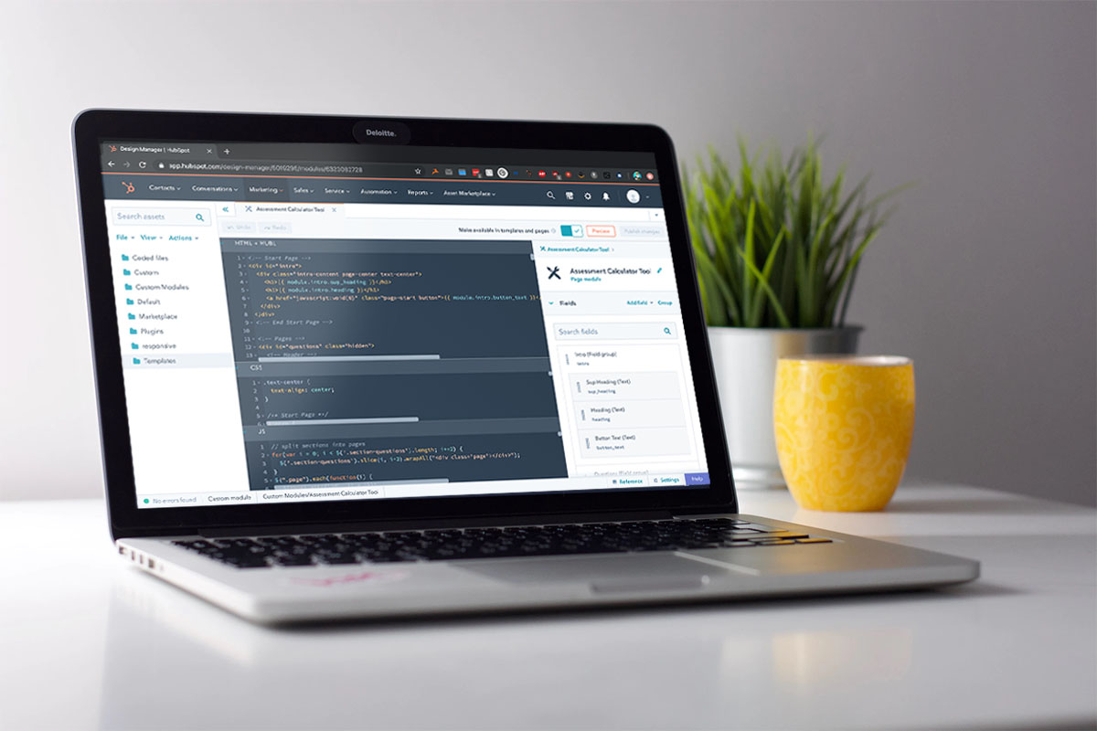 hubspot design manager